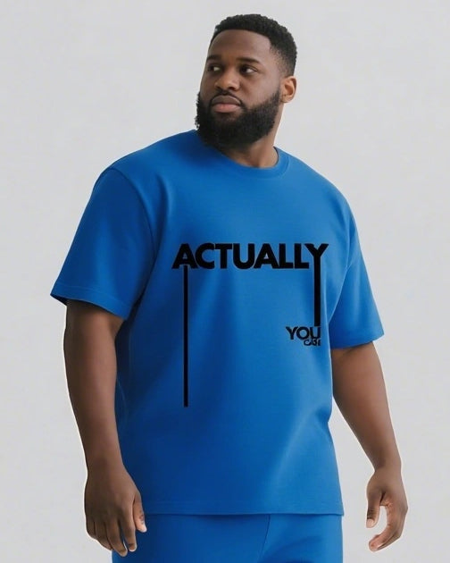 Your Limits Are 90% Mental Actually You Can Striped 2-Piece T-shirt Set