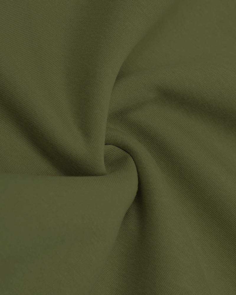 Cotton Solid Color Men's Loose Oversized Hoodie