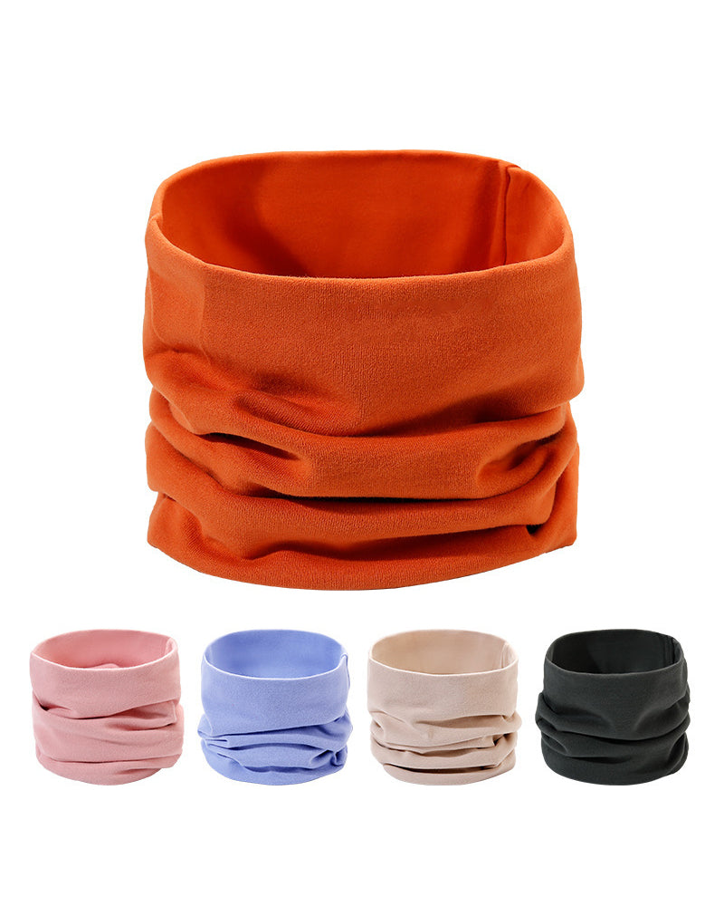 Outdoor Warm Cotton Pullover All-match Scarf