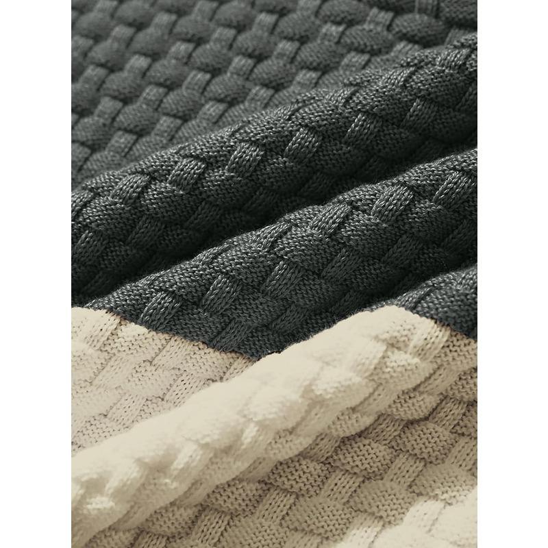 🔥Christmas 50% Off Exclusive ✨Mens Hooded Sweatshirt Tricolor Long Sleeve Hoodie Pullover Sweater