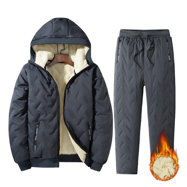 🔥Christmas 50% Off Exclusive ✨Men’s Autumn Winter Fleece Thickened Set - Multi-Pocket Design