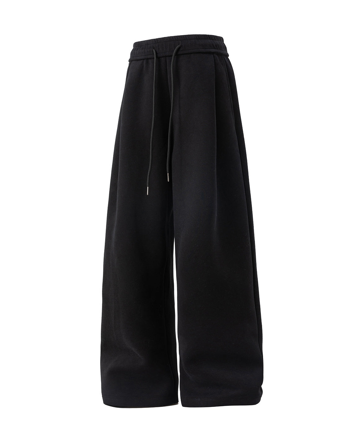 Big & Tall Men's Elastic-waist Thickened Loose-fit Straight-leg Sweatpants