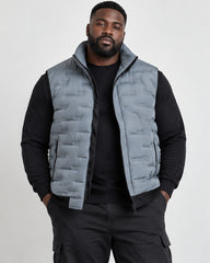 M-8XL Men's Plus Size Warm Cotton Hooded Sleeveless Jacket Vest