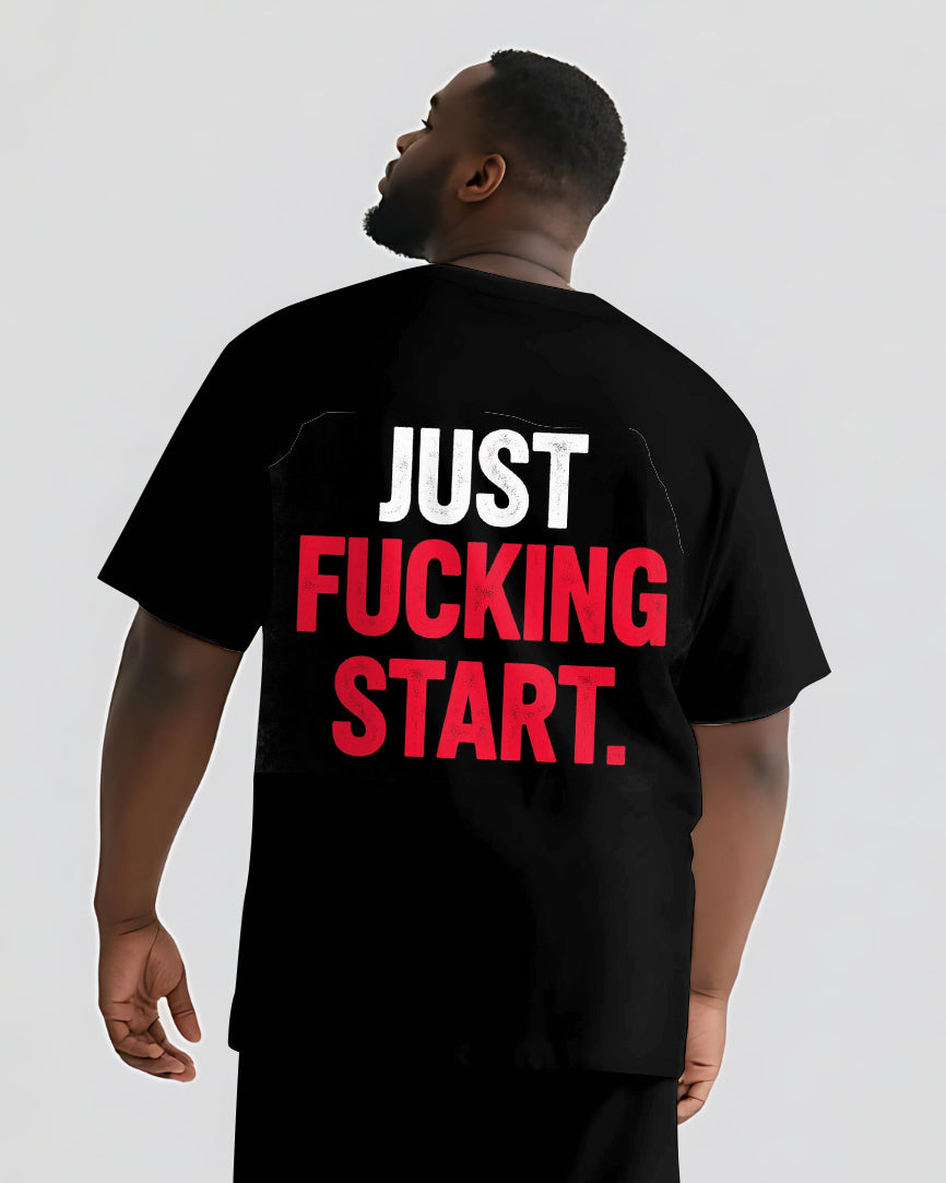 Stop Overthinking and Start Doing T-shirt 2-Piece Set