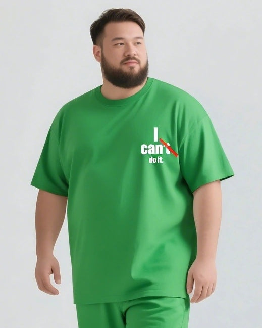 Can't=Courage Allows Now Today 2-Piece T-shirt Set