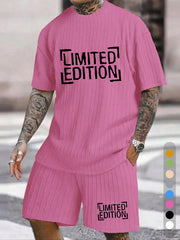 LIMITED EDITION Letter Print Texture Large Size Set