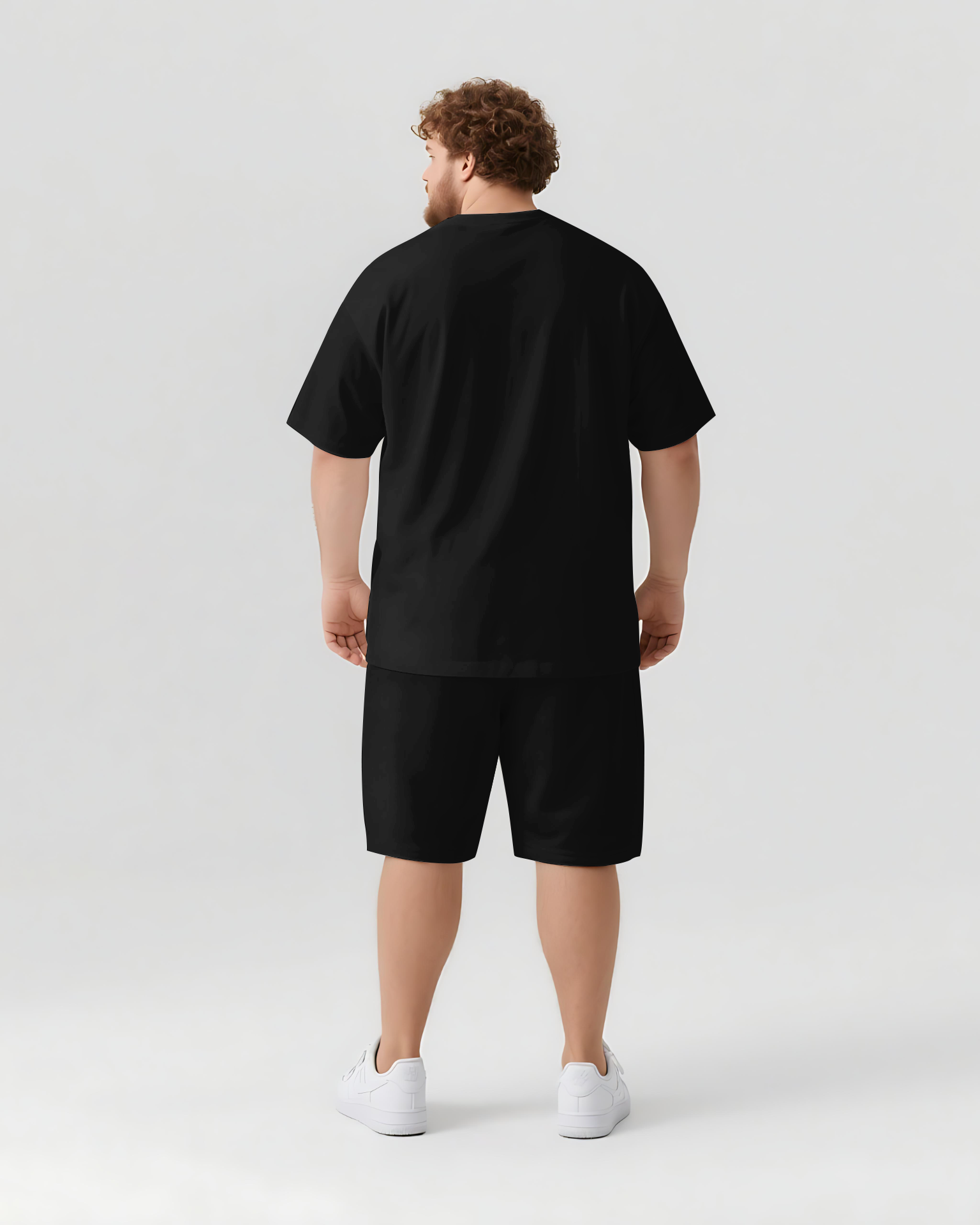 JUST RELAX Slogan T-shirt 2-Piece Set