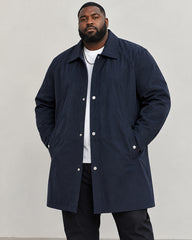 L-9XL Plus Size American Casual Coat Mid-length Coat