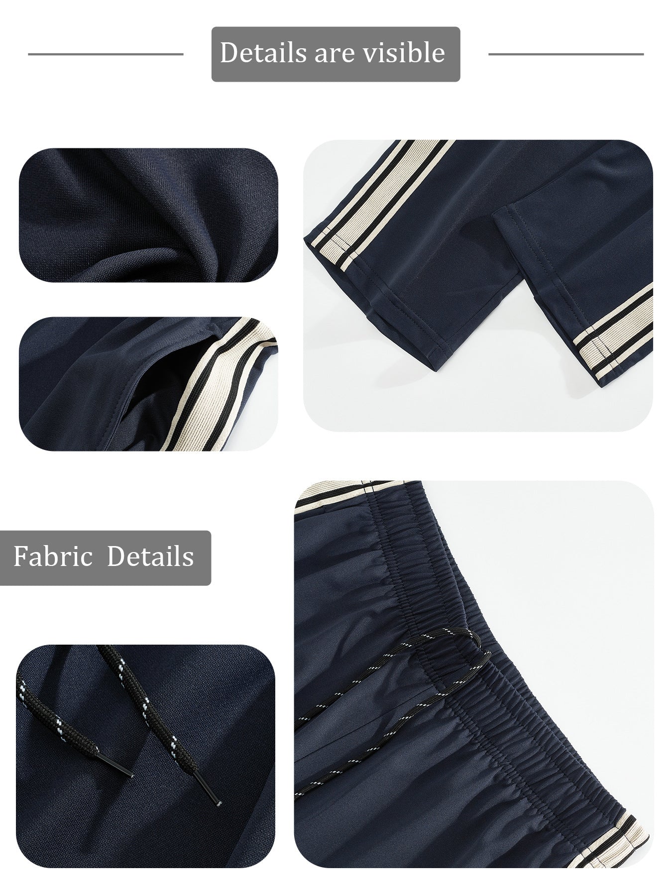 S-3XL Men's Casual Short-sleeved Trousers Sports Suit