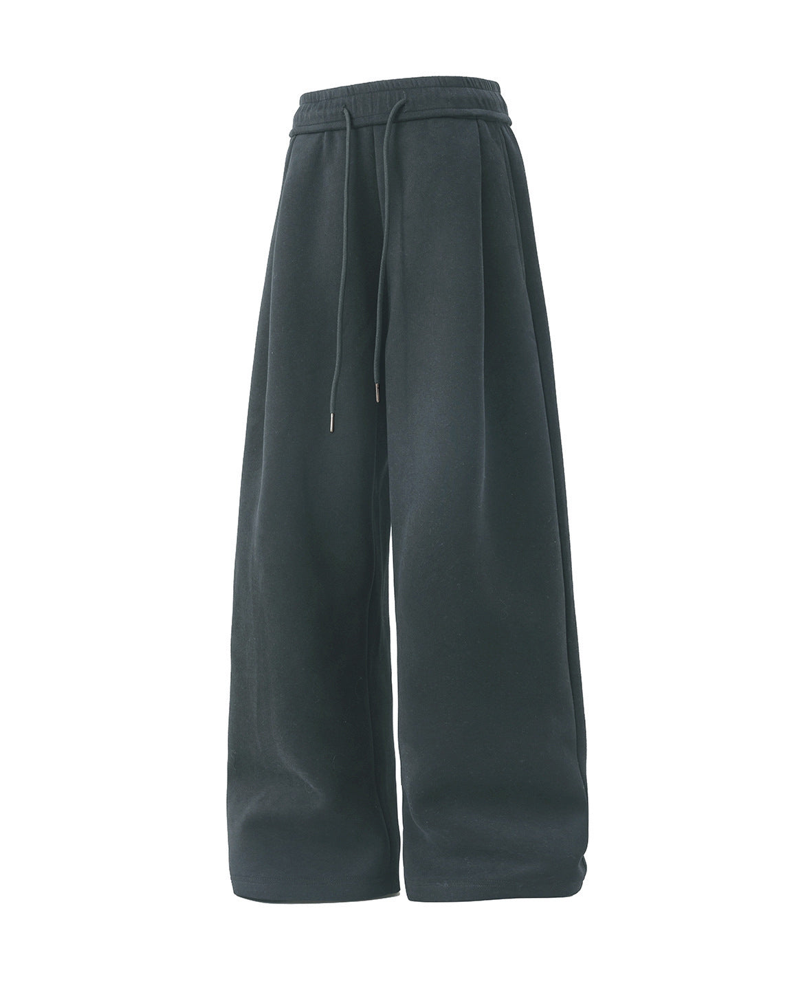 Big & Tall Men's Elastic-waist Thickened Loose-fit Straight-leg Sweatpants