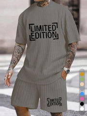 LIMITED EDITION Letter Print Texture Large Size Set