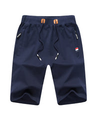 Big & Tall Men's Casual Sports Pants Stretch Elastic Zipper Pocket Shorts M-7XL