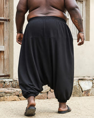 2XL-9XL Men's Large Pocket Wide Leg Pants