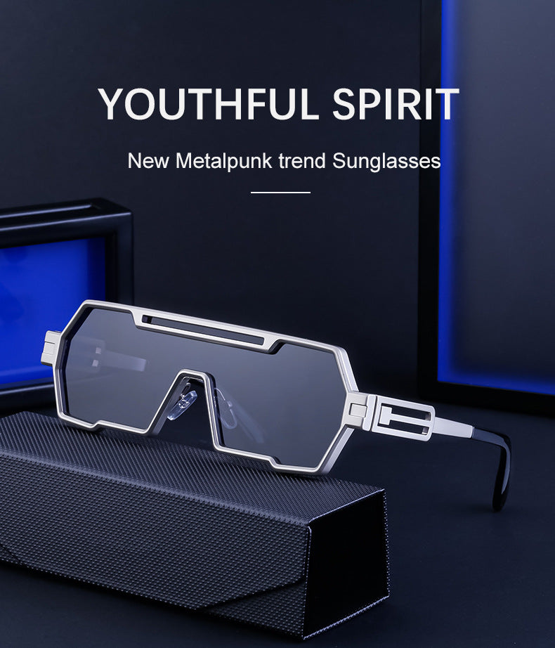 Retro Steampunk Irregular Sunglasses