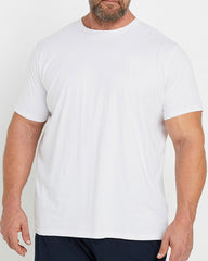 100% Cotton-White & Royal Blue Suit Short Sleeve T-Shirt Shorts Suit Men's Plus Size