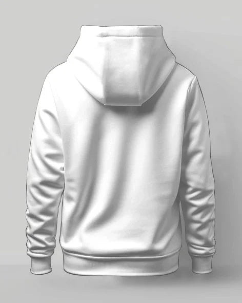 Men's Large Size Casual Street Solid Color Zipper Hoodie