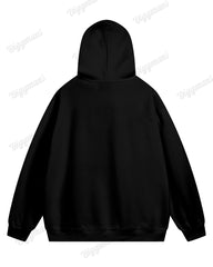 Couple Fashion Casual Big & Tall Christmas New Year Printed Hoodie Set