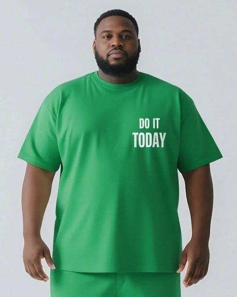 Tomorrow Is Never Guaranteed Do It Today T-shirt 2-Piece Set