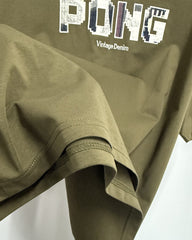 7XL-10XL Big & Tall Men's Daily Casual Letter Embroidered Cotton Round Neck Short Sleeve T-Shirt 7XL-10XL