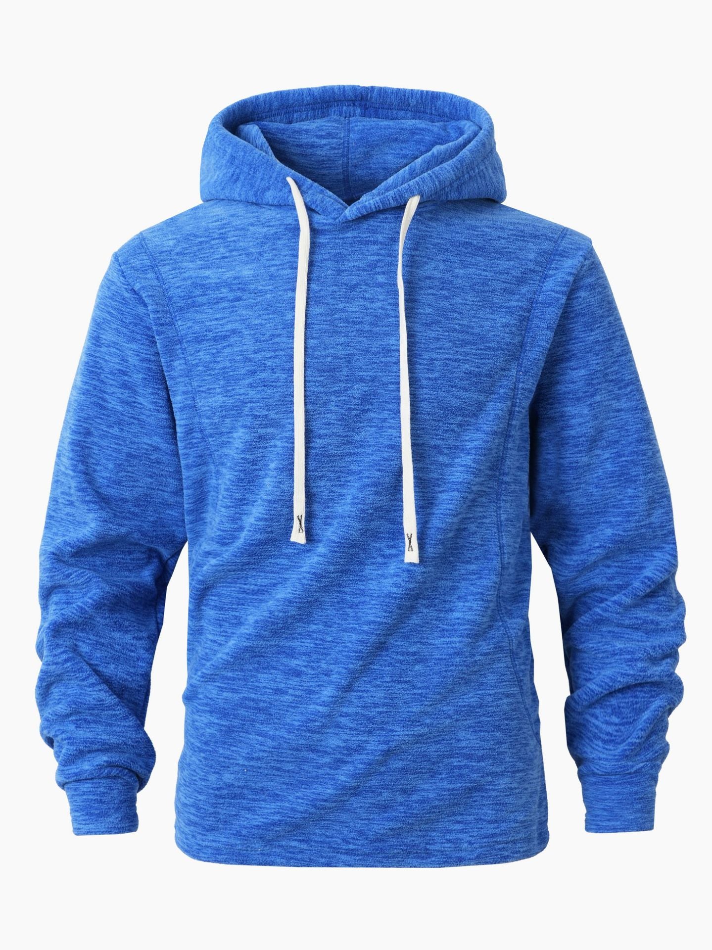 S-2XL Autumn And Winter Hooded Men's Casual Coral Fleece Sweatshirt Coat