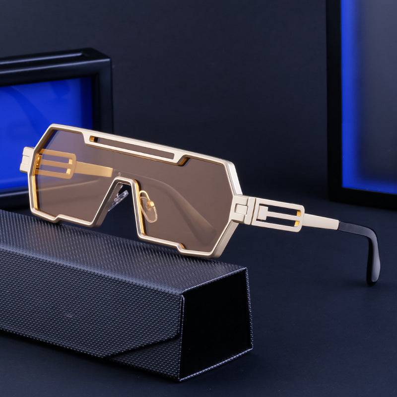 Retro Steampunk Irregular Sunglasses