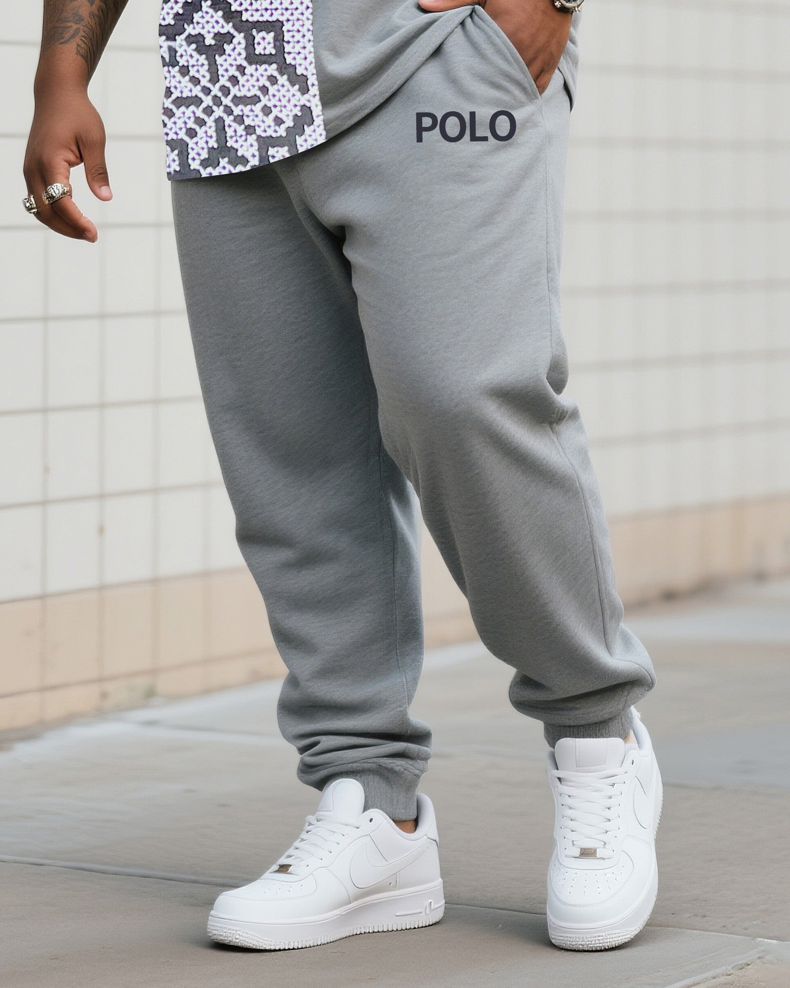 Big Boy's Daily Casual All-match Printed Striped Short-sleeved Trousers Suit