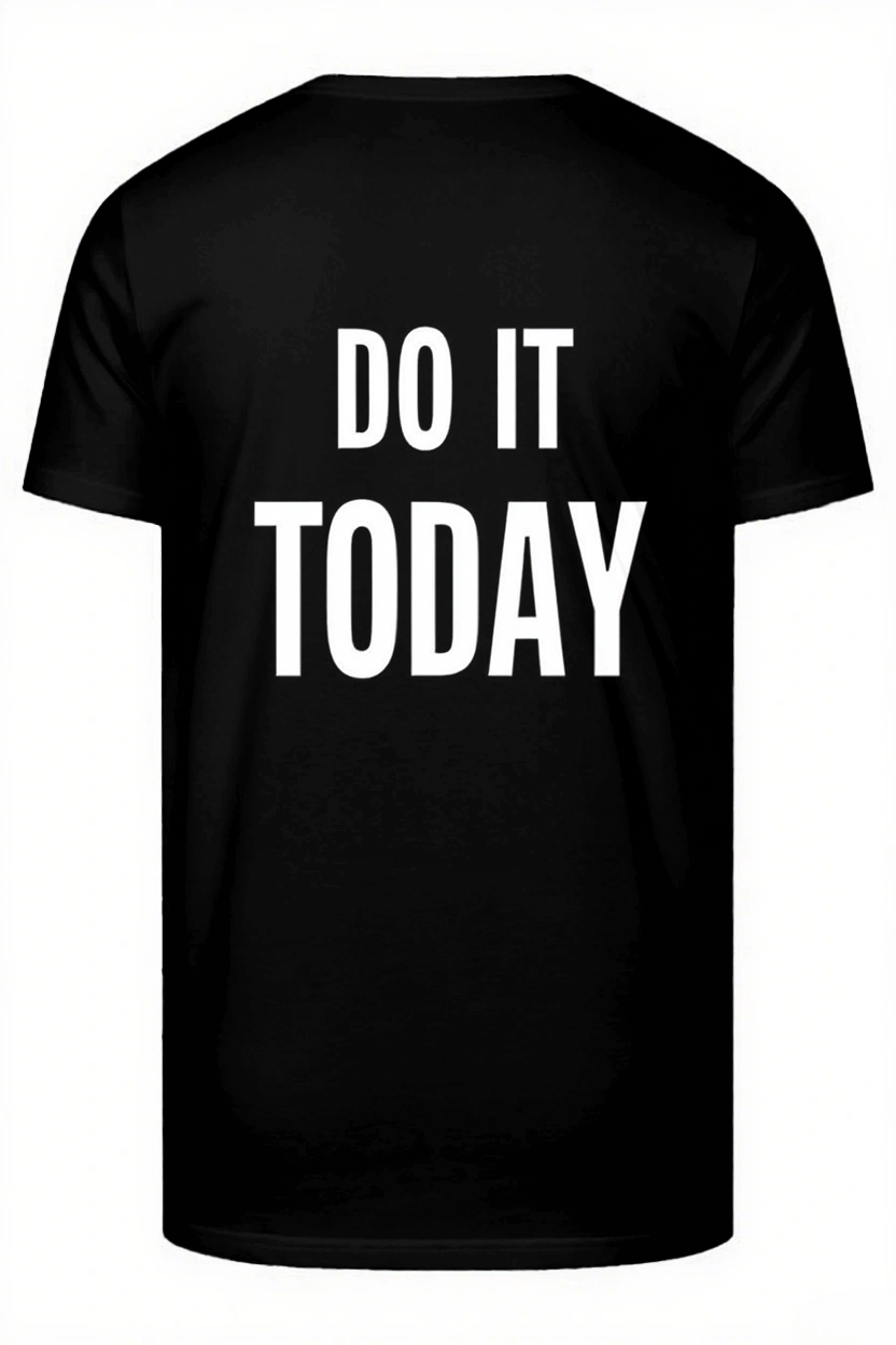 Tomorrow Is Never Guaranteed Do It Today T-shirt 2-Piece Set