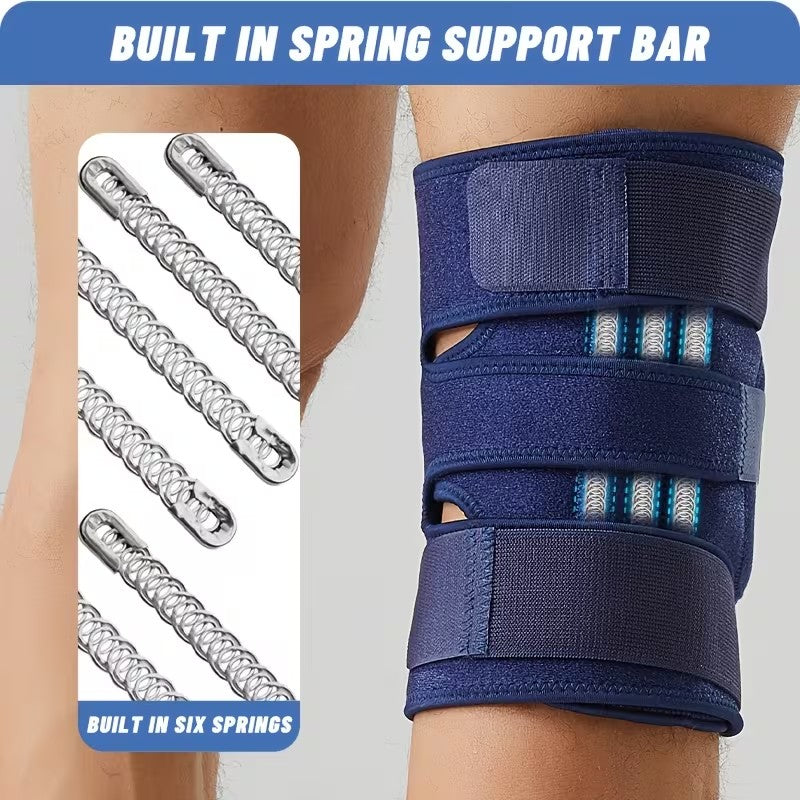 Plus Size Knee Braces for Man and Women, Extra Size Large Size Adjustable Knee Support with Side Stabilizers for Fit Women & Men