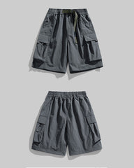 Men's Plus Size Straight Casual Tooling Shorts M-8XL