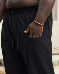 2XL-9XL Men's Large Pocket Wide Leg Pants