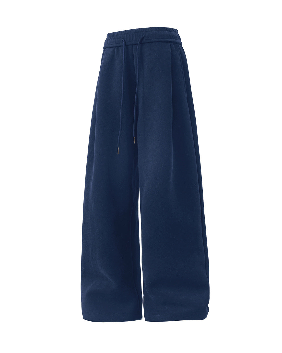 Big & Tall Men's Elastic-waist Thickened Loose-fit Straight-leg Sweatpants