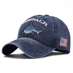 Outdoor Tide Embroidered R-Ball Cap