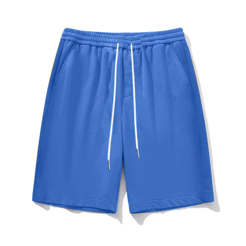 Men's Big Size Solid Color Summer Athletic Shorts