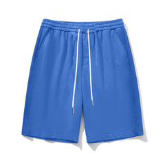 Men's Big Size Solid Color Summer Athletic Shorts