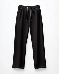 Big Men's Loose Straight Drawstring Sweatpants with Pocket