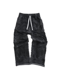 Plus Size Men's Daily Casual Versatile Printed Camouflage Sweatshirt Pants