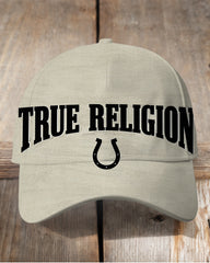 TRUE RELIGION Casual Outdoor Baseball Cap