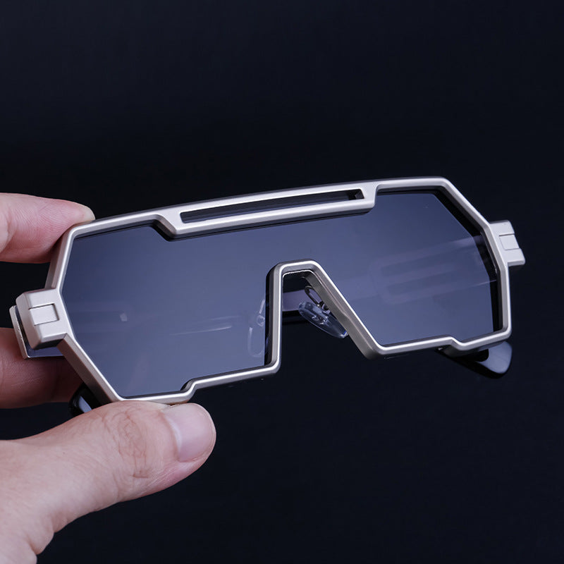 Retro Steampunk Irregular Sunglasses