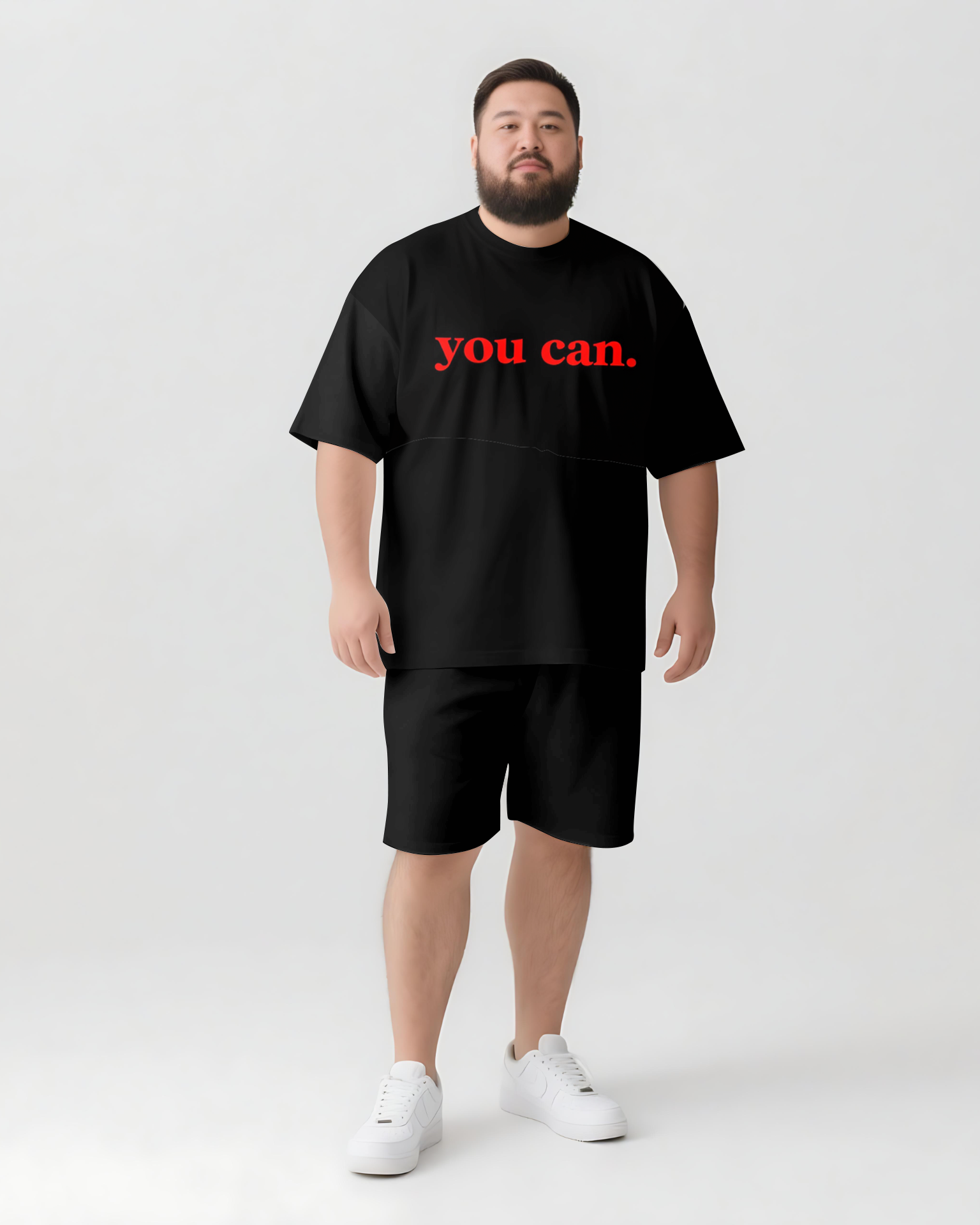 Believe You Can and You're Halfway There T-shirt 2-Piece Set
