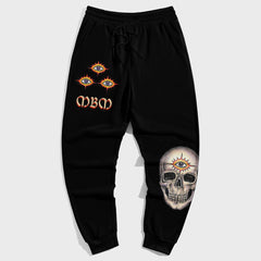 Plus Size Men's Street Style Casual Retro Trousers