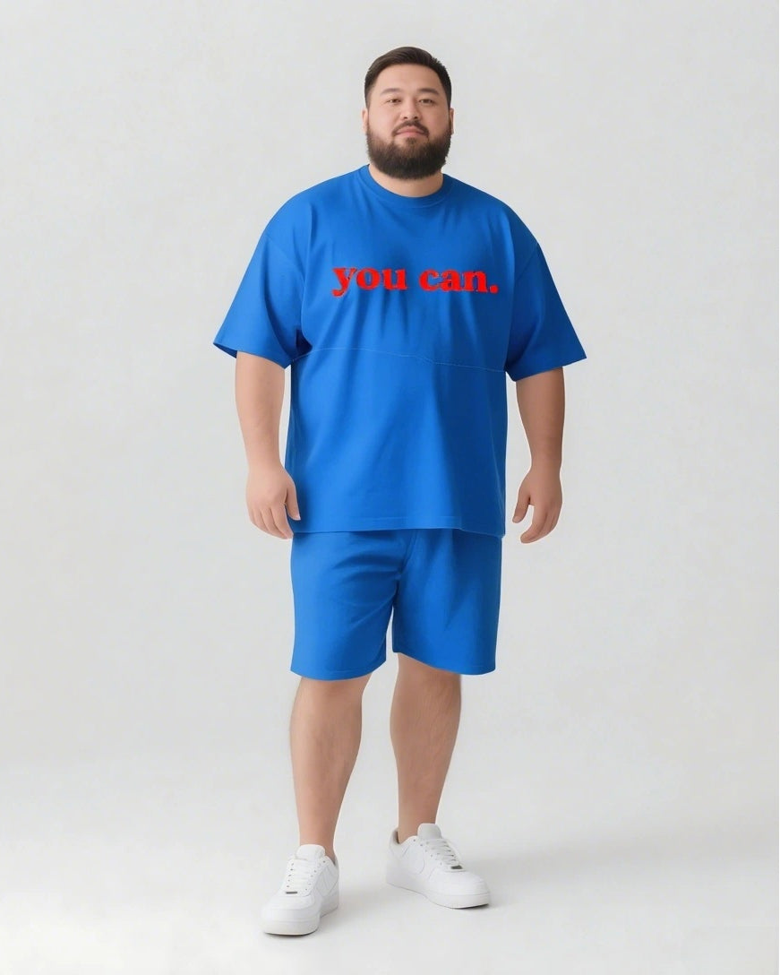 Believe You Can and You're Halfway There T-shirt 2-Piece Set