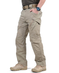 Outdoor Multi-Pocket Assault Waterproof Fishing Hiking Work Trousers S-5XL