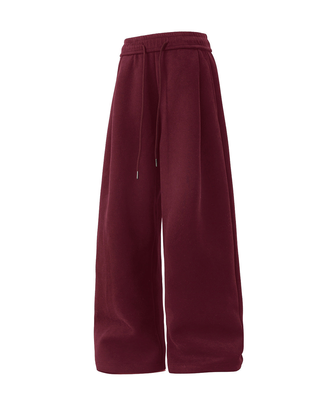 Big & Tall Men's Elastic-waist Thickened Loose-fit Straight-leg Sweatpants