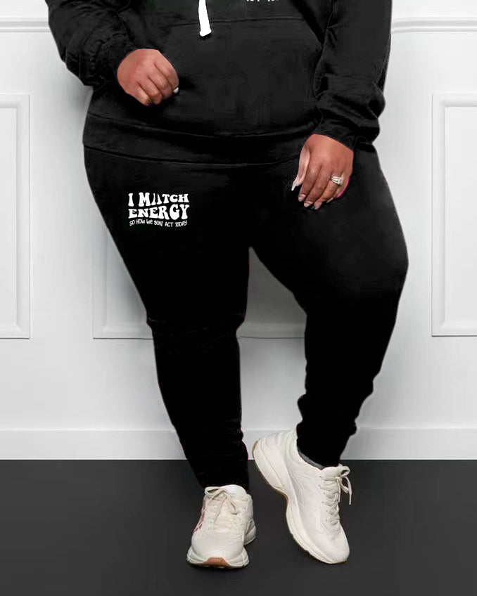 Women's Big & Tall I Match Energy Hoodie Set | Biggmans