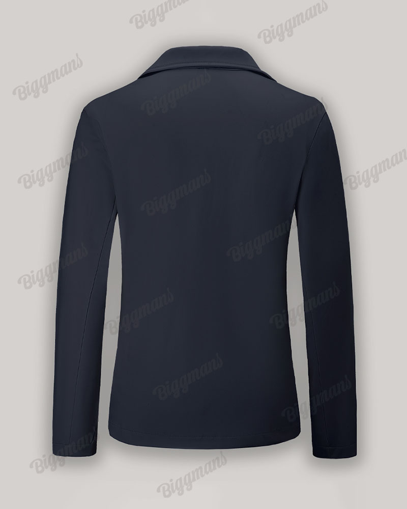 Men's Big and Tall Solid Color Blazer Trousers Suit