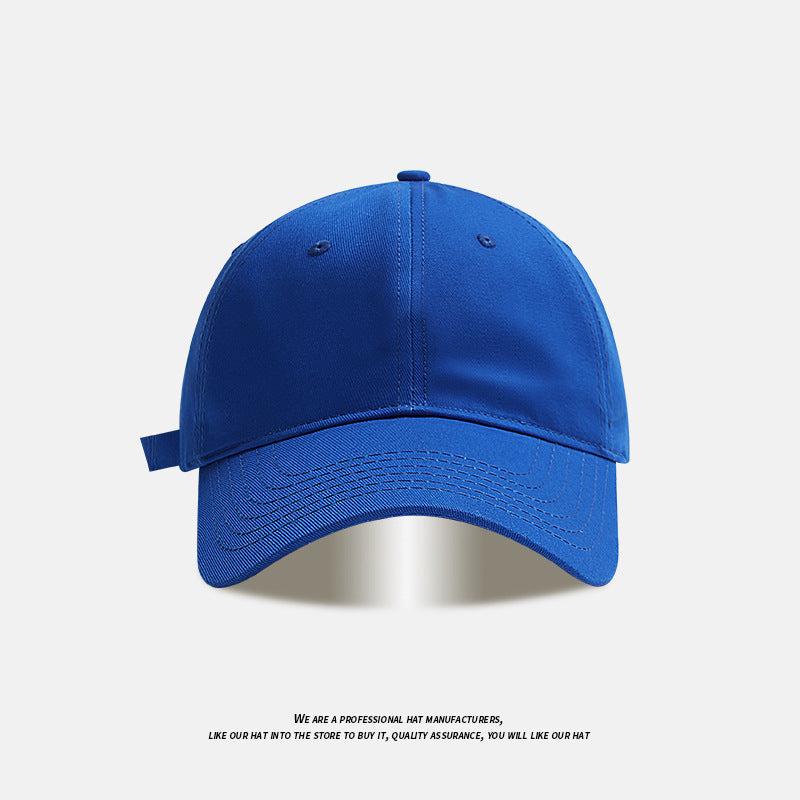 Simple Joker Solid Color Big Head Baseball Cap Cap