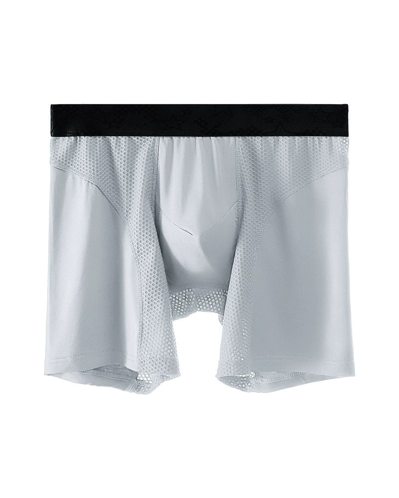 L-6XL Big & Tall Men's Boxer Anti-wear Leg Long Sports Underwear