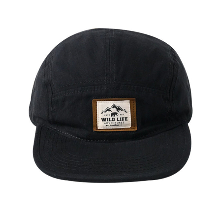 American Retro Flat Brim Hip-Hop All-Match Couple Baseball Cap