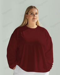 Women's Solid Color Long Sleeve T-shirt