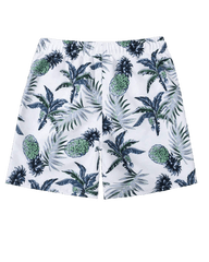 Beach Quick-Drying Floral-Print Swim Trunks